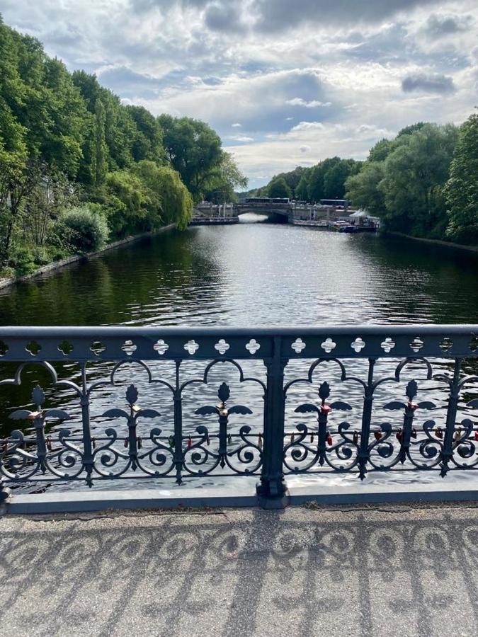 Alster Hamburg - Saniertes und möbliertes Apartment mit Bad und Küche Exterior foto