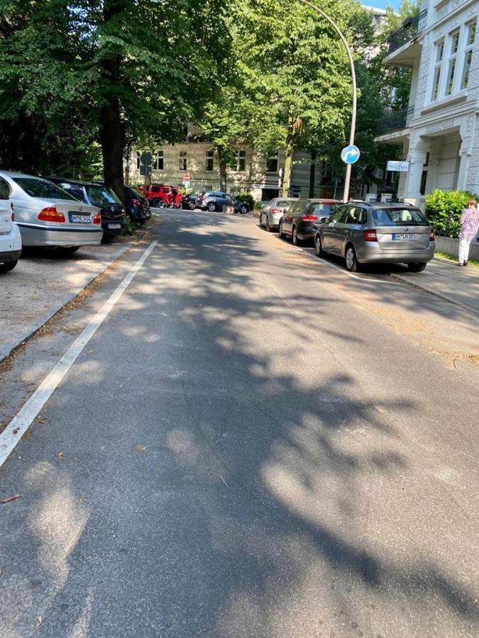 Alster Hamburg - Saniertes und möbliertes Apartment mit Bad und Küche Exterior foto